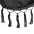Scaun hamac suspendat Leziter Puerto negru, 130x100 cm, perne incluse