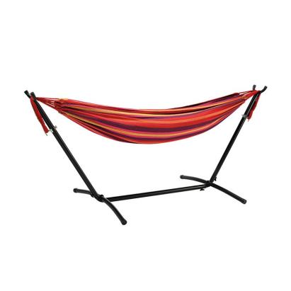 Suport pentru hamac Mirpol 250x110 cm, metalic, negru, 150 kg