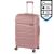 Valiză mare Leziter TraveLux Voyager 100L, PP rezistent, TSA, aur roz 76x50x29