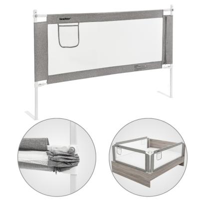 Balustradă pat Leziter anti-cădere 150 cm, pliabilă cu plasă respirabilă