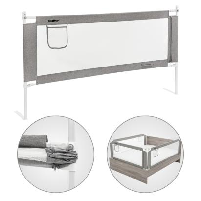 Bară de protecție anti-cădere pentru pat Leziter, 180 cm, pliabilă