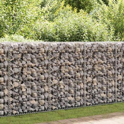 Coș gabion, 200 x 50 x 100 cm, oțel galvanizat   GartenMobel Dekor