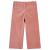 Pantaloni pentru copii din velur, roz antichizat, 128 GartenMobel Dekor