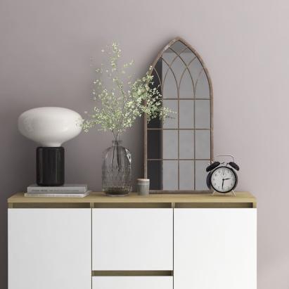 Oglindă, nisipiu, 70x30 cm, fier, pentru utilizare în interior GartenMobel Dekor