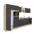 Mobilă de bucătărie modulară Leziter Yorki 330 cm, stejar sonoma/antracit satinat