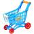 Cărucior de supermarket pentru copii cu 16 alimente, 31 cm, multicolor