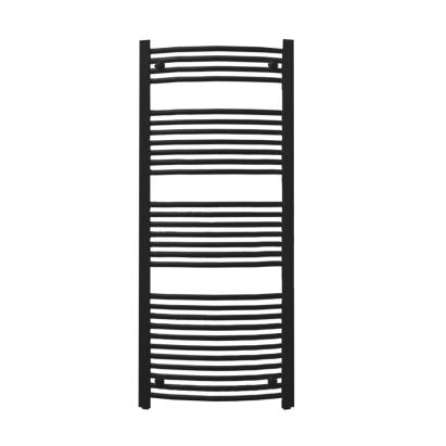 Radiator port-prosop Leziter curbat 1400x600 mm, negru, 700 W (cu apă)