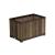 Jardinieră Curver decorativă 81 L cu auto-udare, efect lemn nuc