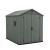 Căsuță de grădină Curver Darwin 6x8 din plastic EVOTECH, verde, 190x244 cm