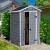 Căsuță de grădină Curver Manor 4x3 din plastic, cu podea, gri-alb