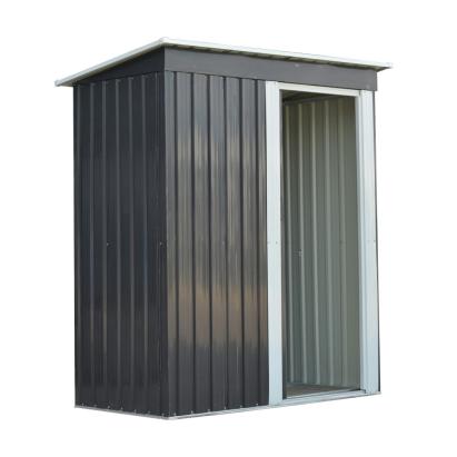 Căsuță metalică pentru depozitare unelte grădină Leziter Montana 151x77x184,5 cm