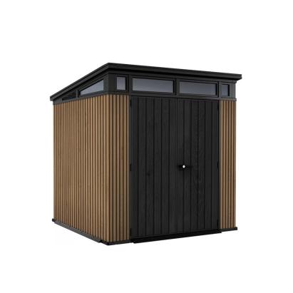 Magazie de grădină Curver Signature PENT 7x7 din plastic, Veneția maro