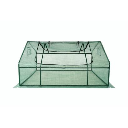 Seră pentru răsaduri Leziter 180x140x94 cm, verde, cu folie și cadru stabil