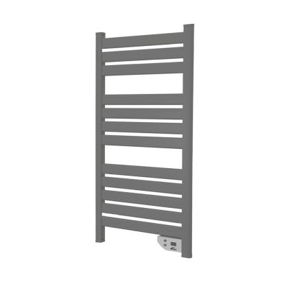 Radiator electric pentru prosoape Leziter 500W, IP24, aluminiu, gri, montaj perete