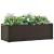 Strat înălțat grădină sistem automat udare cafeniu 100x43x33 cm GartenMobel Dekor