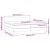Pat box spring cu saltea, crem, 200x200 cm, textil GartenMobel Dekor