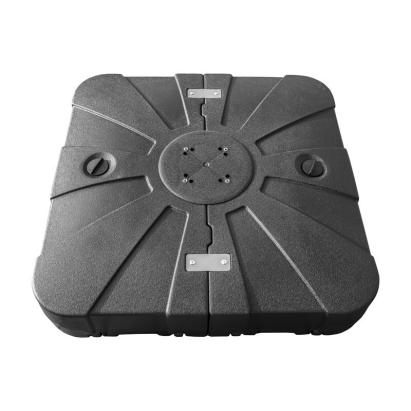 Bază pentru umbrelă de soare Mirpol Kazuar/Roma, 100 L, HDPE negru