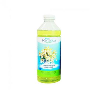 Algicid pentru piscină Pontaqua Algae Stop Super Camomile 1L, antispumant