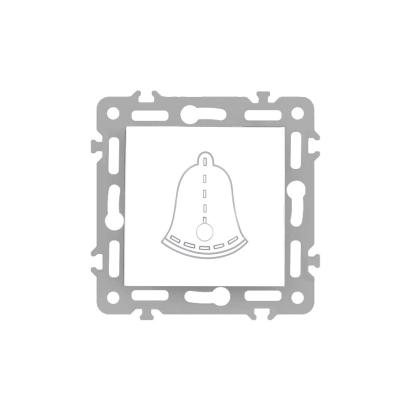 Comutator clopot Leziter Nova 101N alb, 10A, IP20, montaj incastrat