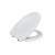 Capac WC universal Kerra Julia din duroplast, alb, cu închidere soft-close
