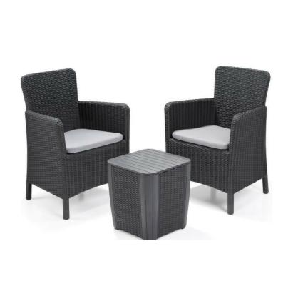 Curver Set mobilier de grădină Trenton Balcon, grafit