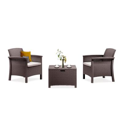 Leziter Set mobilier de grădină Venus Balcon, maro