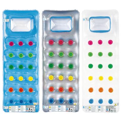 Saltea gonflabilă din cauciuc Mirpol 190x70 cm, cu 18 buzunare