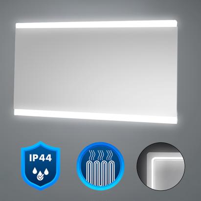 Oglindă baie LED Leziter LIV 100, 100x60 cm, touch, IP44, lumină rece