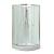 Cabină de duș Leziter Marco White II 80x80 cm cu cadă joasă și panou complet