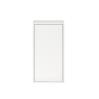 Dulap suspendat Leziter Boxie cu 1 ușă, alb, 80x40x37 cm, modular
