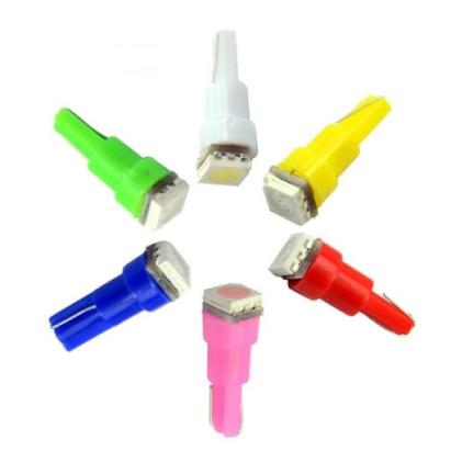 Set 2 becuri LED SMD roșii 24V pentru bord auto – iluminare clară