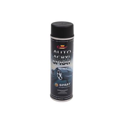 Spray vopsea negru mat RAL 9011 Champion, profesional, 500 ml