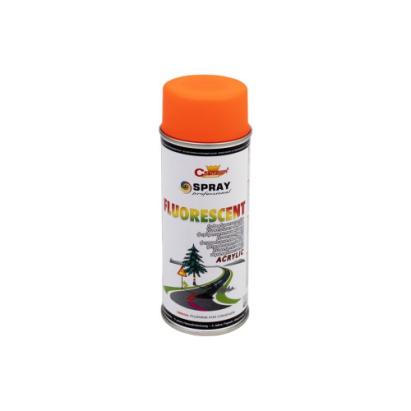 Spray vopsea portocaliu fluorescent Champion, acrilic profesional 400 ml