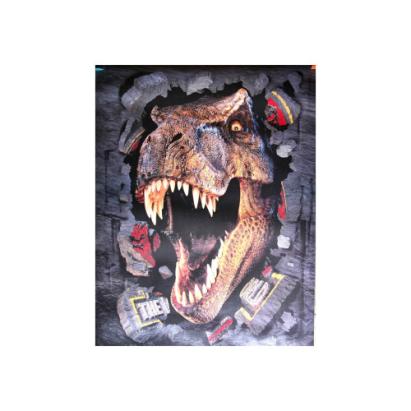 Abțibild 3D cu dinozaur realist pentru decor și proiecte creative, cod 3D-3