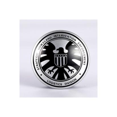 Emblemă vultur 3D în relief, diametru 7 cm – Cod TS-145