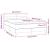 Pat box spring cu saltea, crem, 140x200 cm, textil GartenMobel Dekor