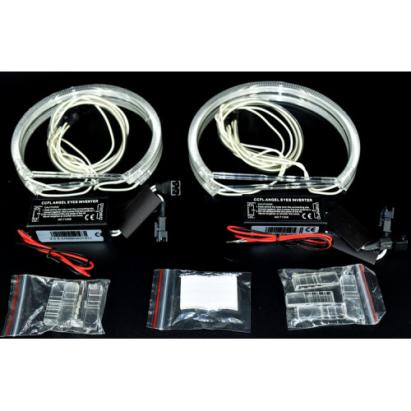 Set Angel Eyes CCFL 6000K pentru BMW Seria 3 E46 (far fără lupă) - 4 inele