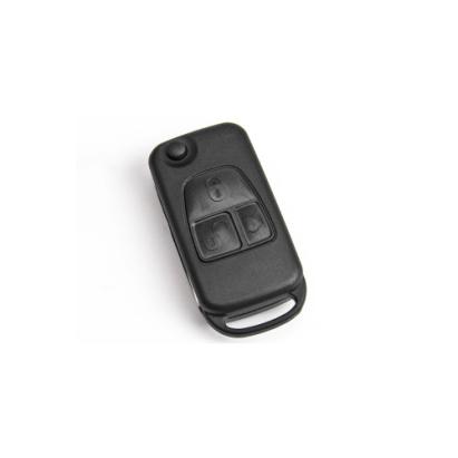 Carcasă cheie/telecomandă compatibilă Mercedes 3 butoane, cu lamelă metalică – Cod 1118