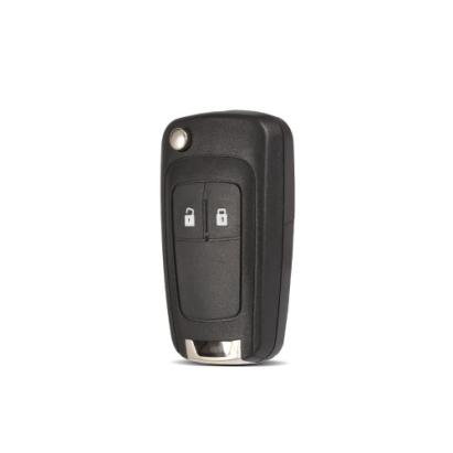 Carcasă cheie/telecomandă compatibilă Opel cu lamelă metalică, 2 butoane (Cod 1510)