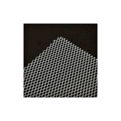 Plasă tuning din aluminiu cromat 100x33 cm pentru grilă auto, universală