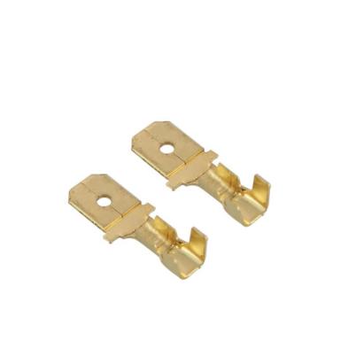 Papuci electrici tip tata 6.3 mm, set 100 bucati pentru cablu 1–2.5 mm²