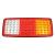 Stop camion LED 24V 15x75 cu 4 funcții, 33,5 x 14,5 cm
