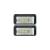Set lampi LED pentru iluminare numar Mini Cooper R50/R52/R53, 18 SMD, 6500K (Cod 7113)