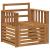 Set de canapele de exterior natural 71 x 63 x 73 cm GartenMobel Dekor