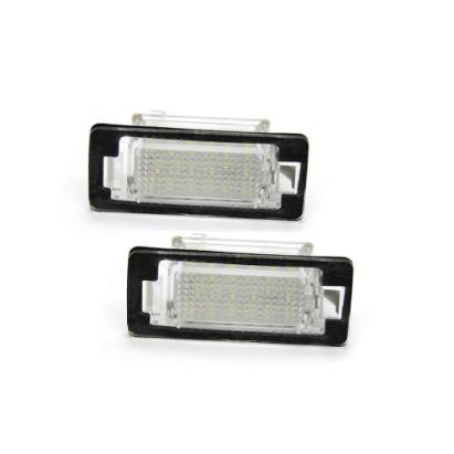 Set 2 lămpi LED pentru iluminare număr BMW, 18 SMD, 6500K (Cod 7101-1)