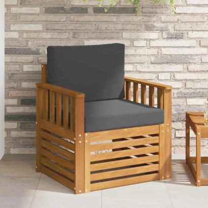 Set de canapele de exterior cu pernă natural 71 x 63 x 73 cm GartenMobel Dekor