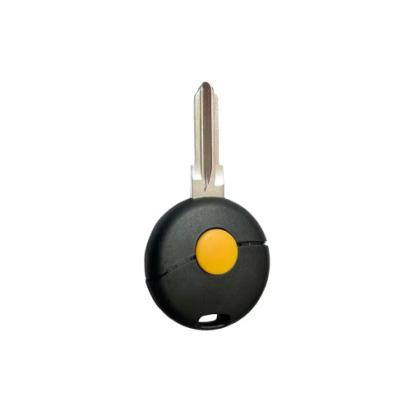 Carcasă telecomandă cheie compatibilă Smart cu lamelă metalică, Cod 1013