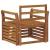 Set de canapele de exterior natural 75,5 x 63 x 73 cm GartenMobel Dekor