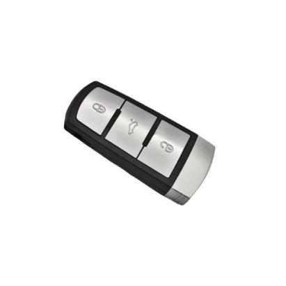 Carcasă telecomandă cheie compatibilă Volkswagen, 3 butoane, cu lamelă – Cod 1307