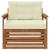 Set de canapele de exterior Lemn de acacia solid și poliester GartenMobel Dekor
